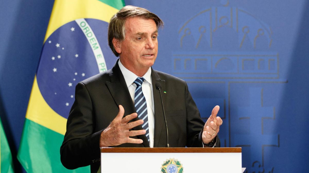 El presidente de Brasil, Jair Bolsonaro.