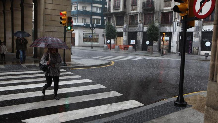 Asturias está en alerta amarilla por nevadas y oleaje