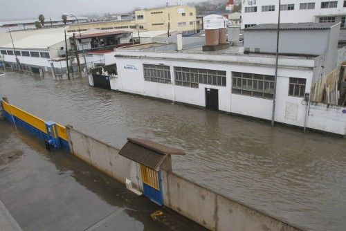 El temporal en Vigo