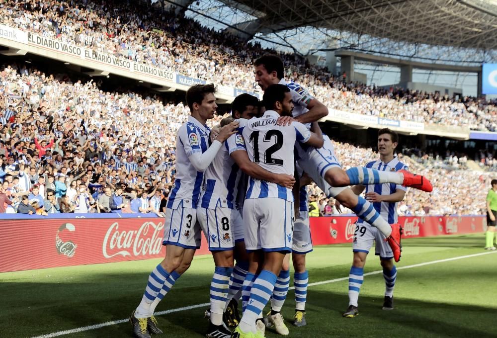 Las imágenes del Real Sociedad-Real Madrid