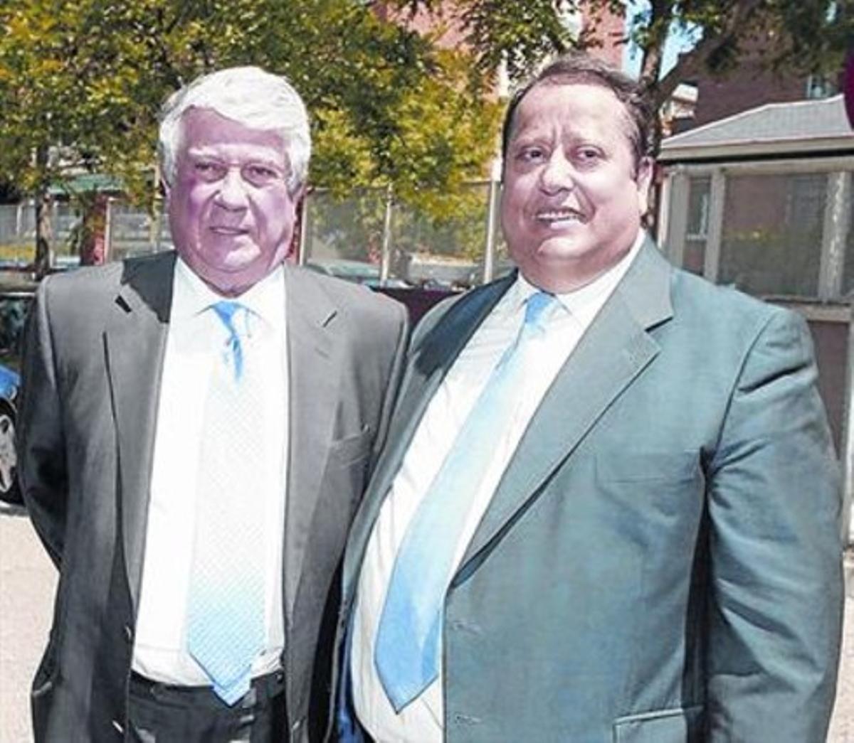 Arturo Fernández, president de CEIM, a l’esquerra, amb Alfonso Tezanos. Arturo Fernández, president de CEIM, a l’esquerra, amb Alfonso Tezanos.