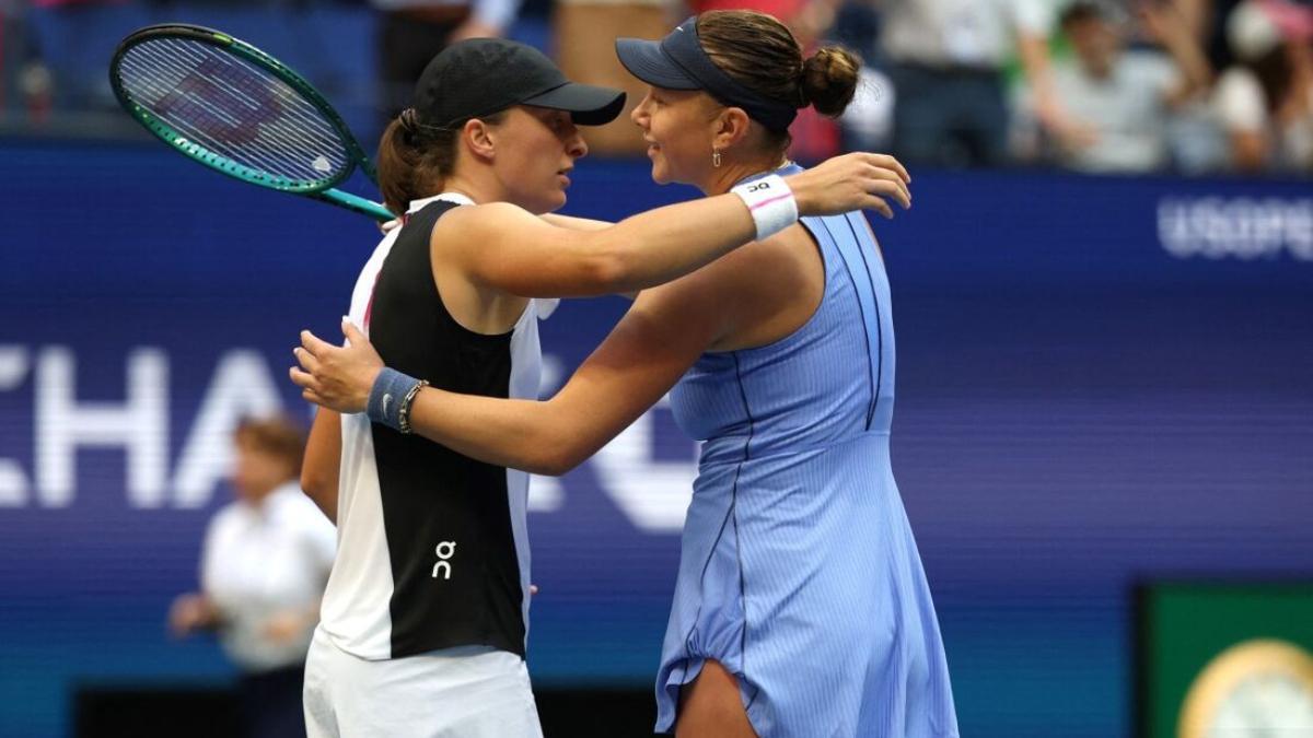 Swiatrek y Anisimova se oponen a los cinco sets