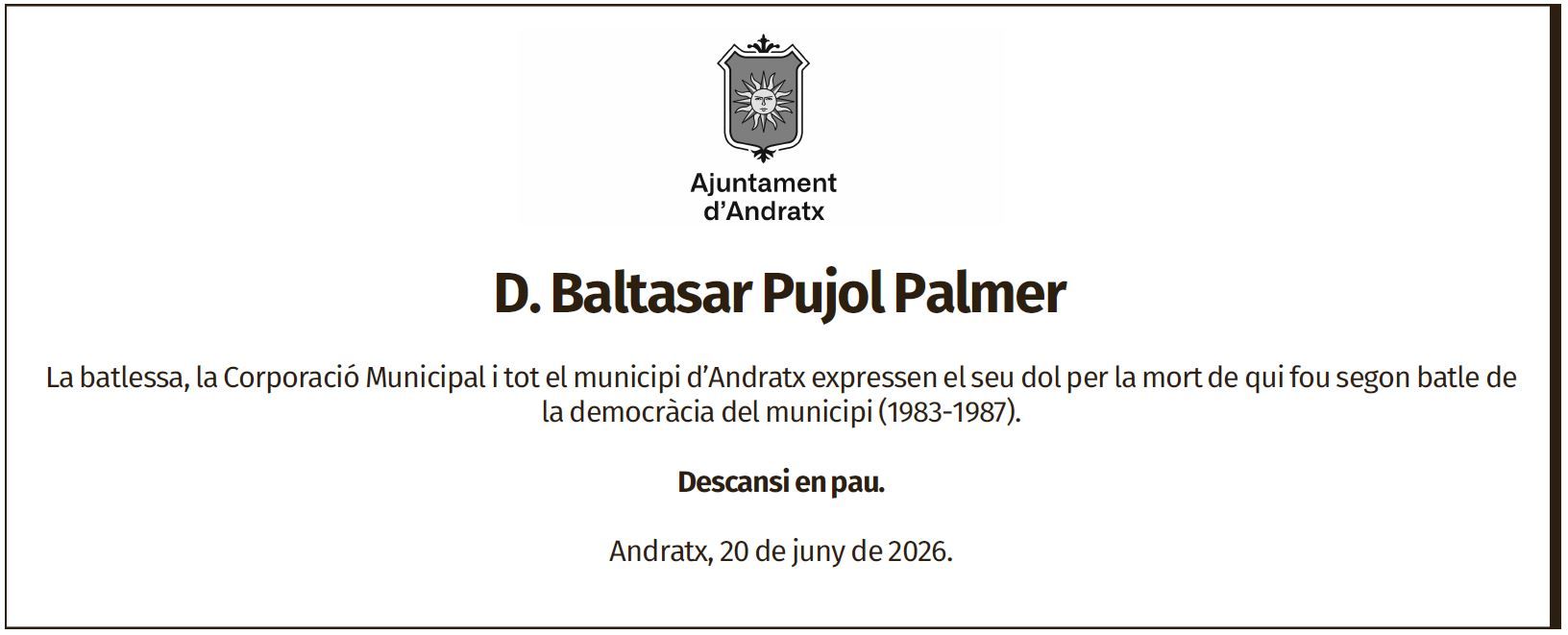 Baltasar Pujol Palmer