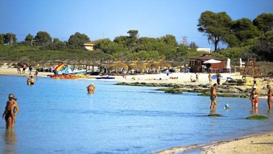 Strand auf Mallorca im Sommer