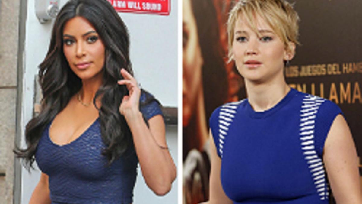 Filtradas nuevas fotos de Jennifer Lawrence, Kim Kardashian y otras famosas desnudas