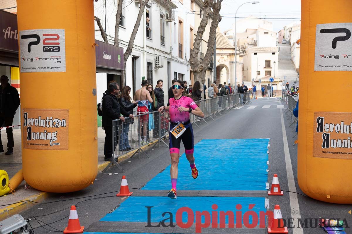 XXI Duatlón Caravaca de la Cruz (carrera a pie y meta)