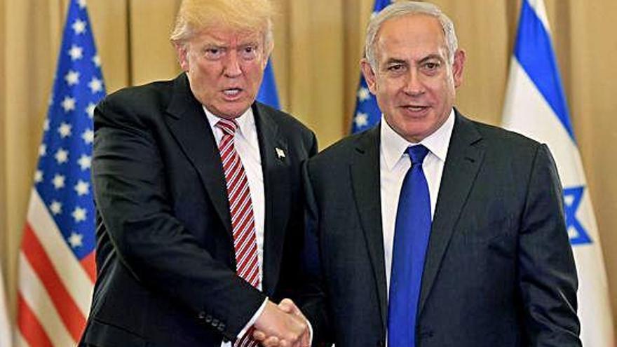 Trump i Netanyahu mostren bona sintonia.