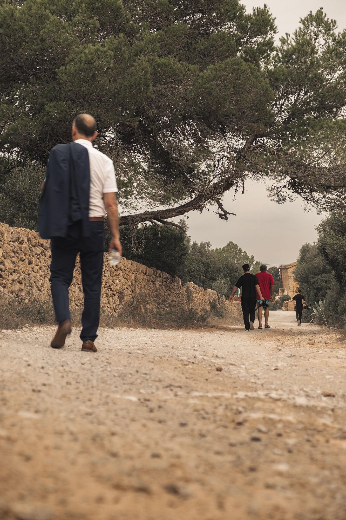 Eindrücke von den Dreharbeiten des ersten Mallorca-"Tatorts"