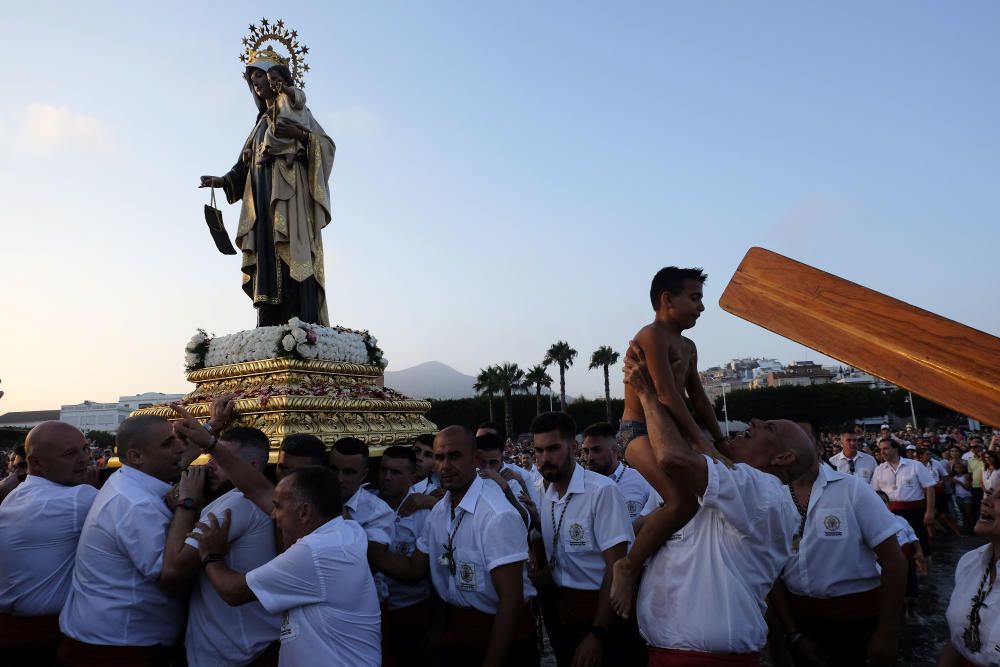 Procesión de la Virgen del Carmen en El Palo