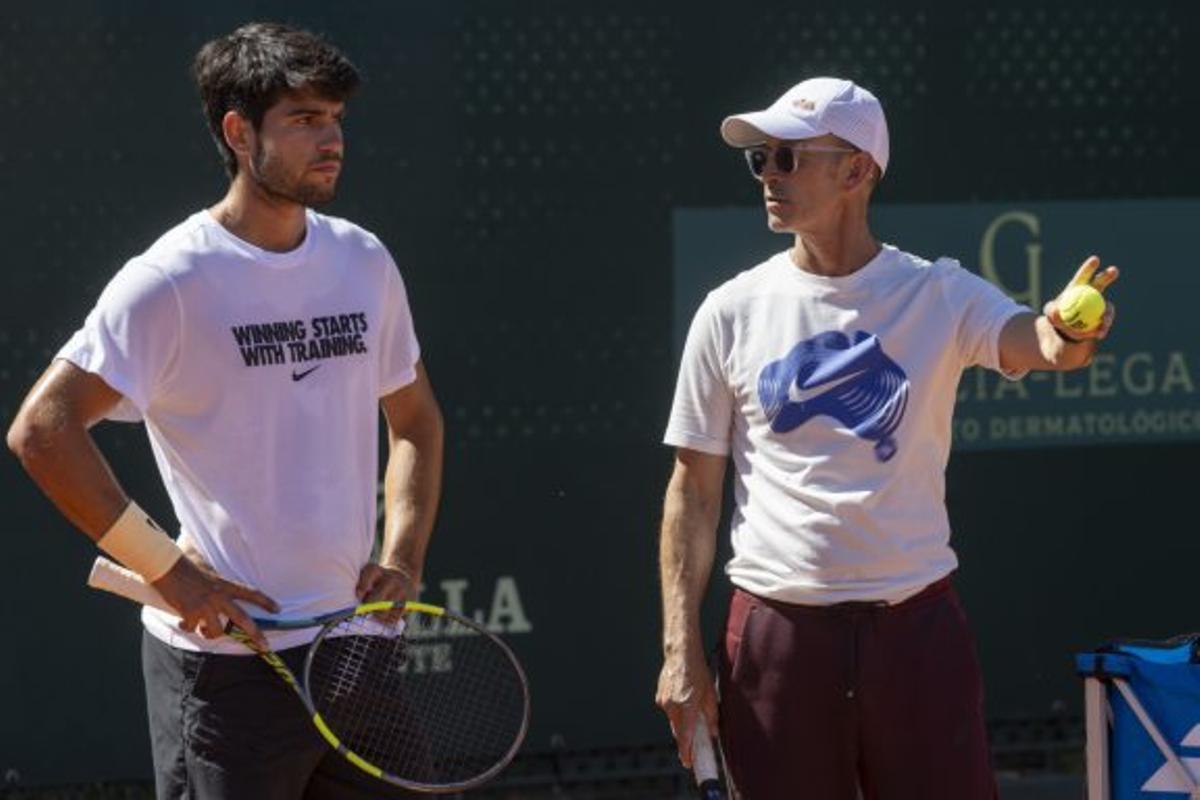 Carlos Alcaraz pondrá en juego el número 1 del mundo en Montecarlo | MARCIAL GUILLÉN/EFE