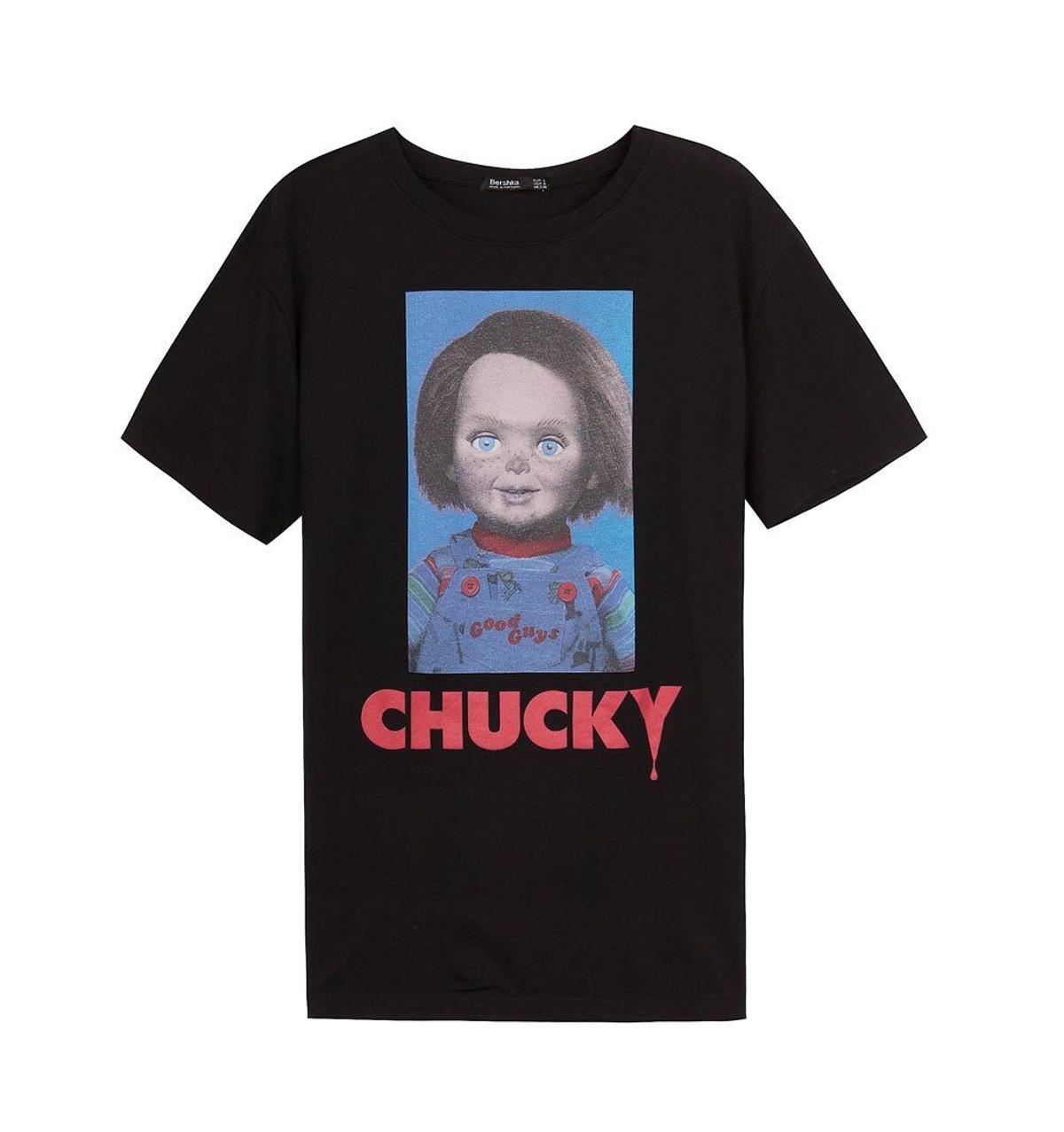 Camiseta de Chucky de Bershka. (Precio: 15, 99 euros)