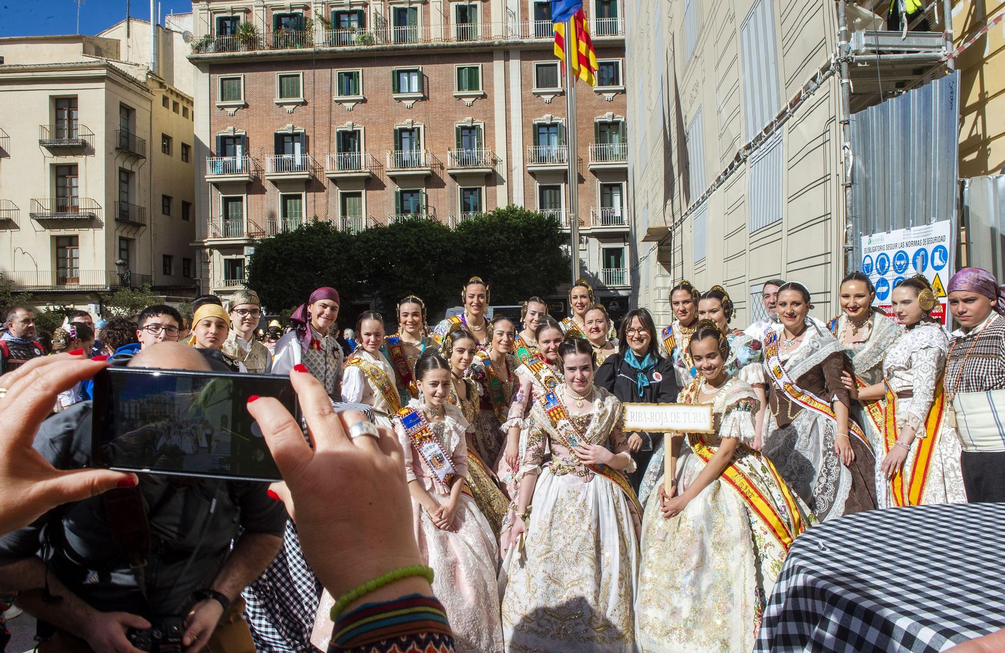 Fiesta Fallera en la Diputació