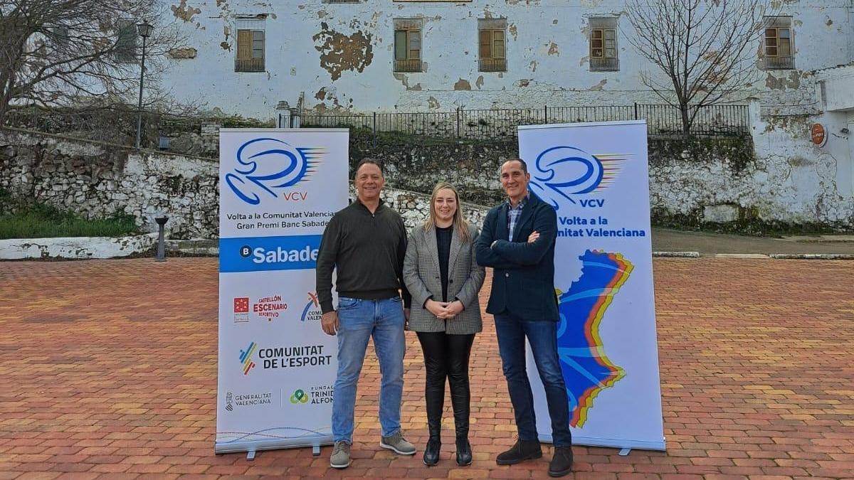 José María Orellana, Rocío Ibáñez y Ángel Casero han presentado la etapa de la Volta 2023.