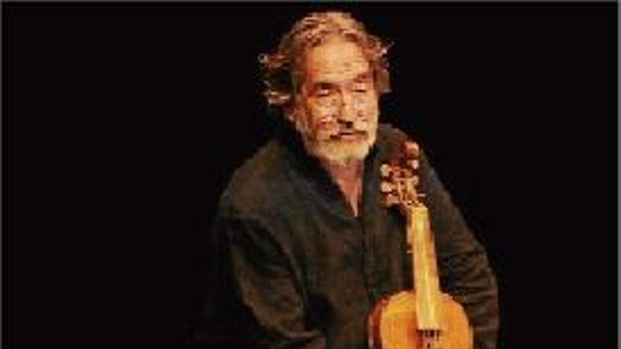 Jordi Savall, el setembre del 2011 al Kursaal de Manresa. Va actuar en la commemoració del 400 anivesari de la Capella de Música de la Seu