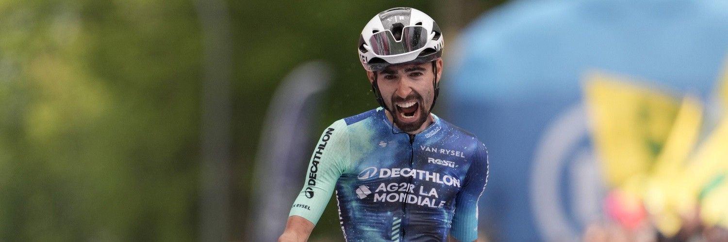 Valentin Paret-Peintre vencedor en la décima etapa del Giro de Italia 2024 en Bocca della Selva