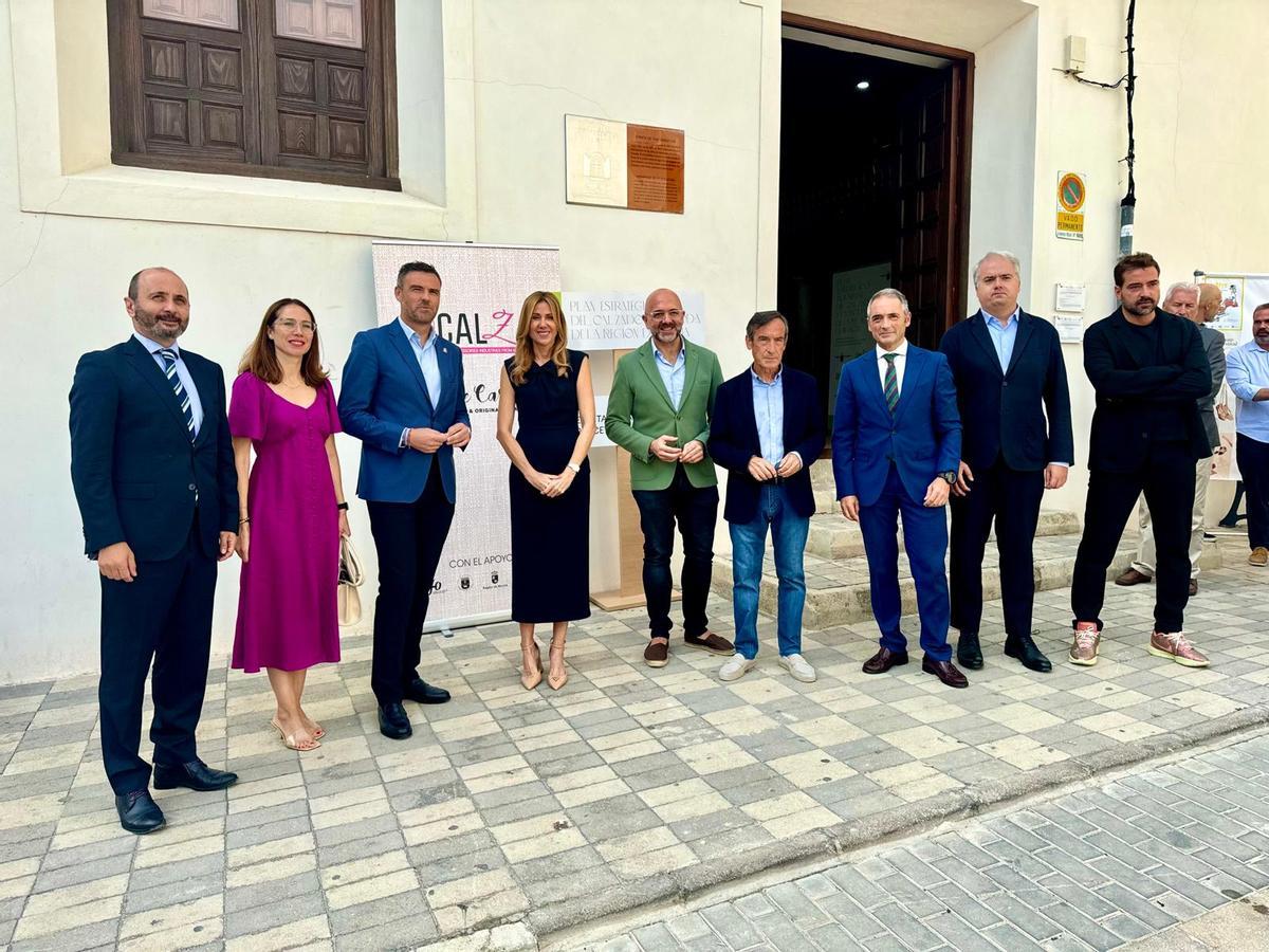 Participantes en el encuentro celebrado en Caravaca