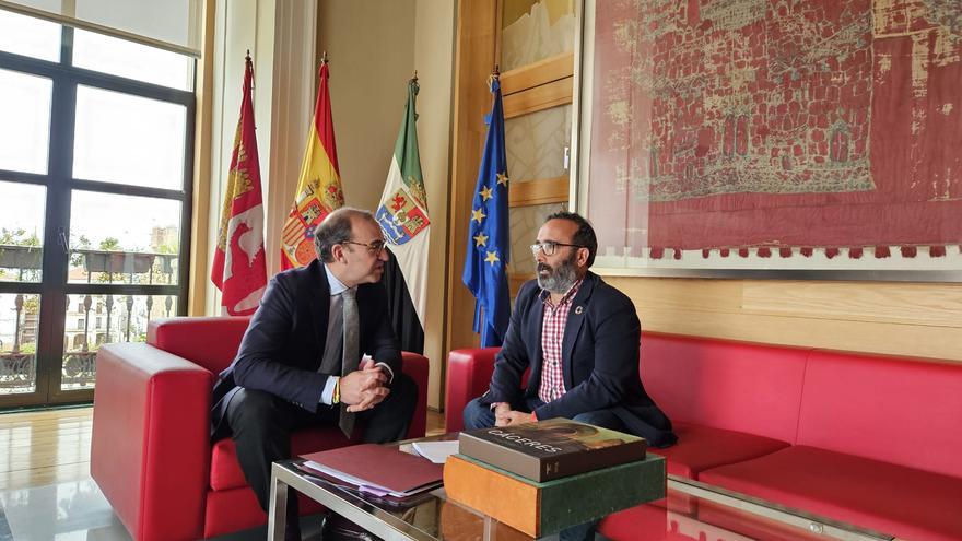 Rafa Mateos habla sobre los estatutos del consorcio de la capitalidad de Cáceres en 2031