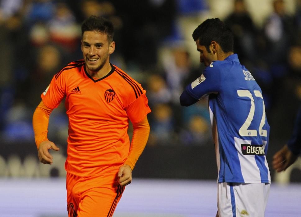 Las mejores imágenes del Leganés - Valencia CF