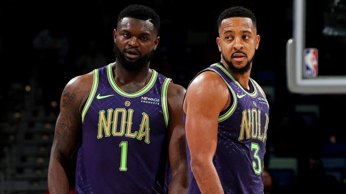 Zion Williamson y CJ McCollum, baja el resto de temporada