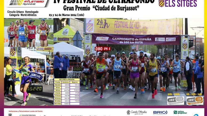 El Club de Atletismo Els Sitges organiza el IV Festival de Ultrafondo Gran Premio “Ciudad de Burjassot” este fin de semana