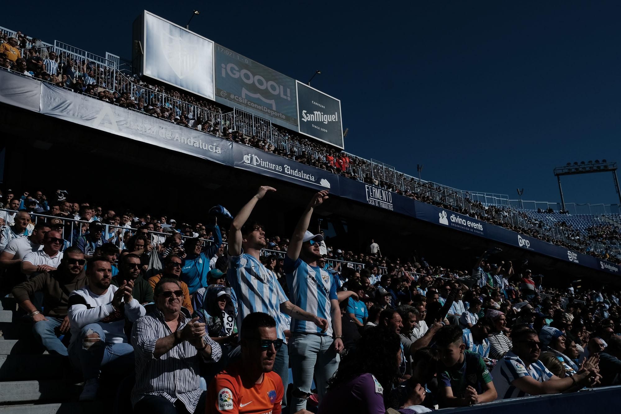 El Málaga CF - Atlético Baleares, en fotos