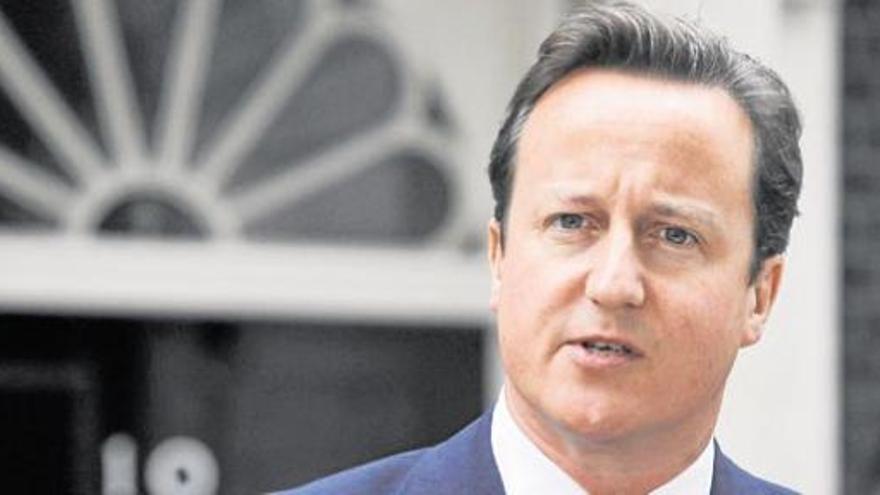 Cameron califica a la eurozona de &quot;amenaza mundial&quot;