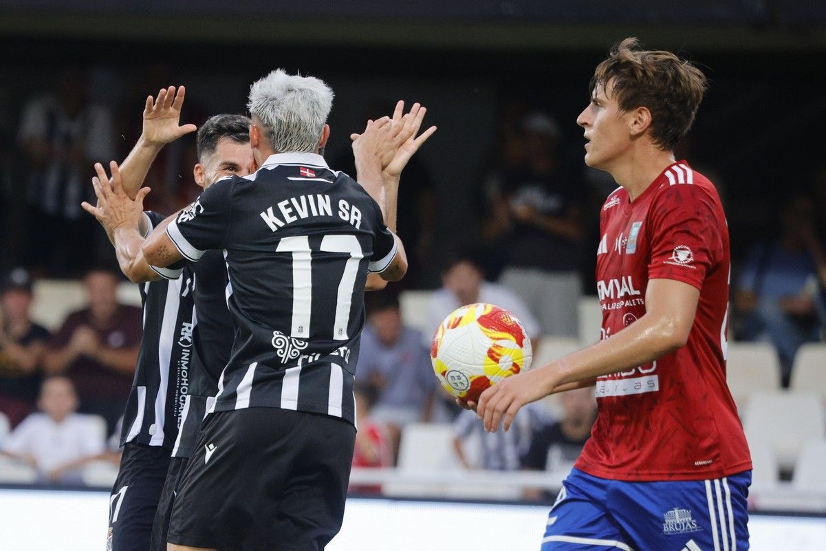La victoria del FC Cartagena sobre el Tarazona, en imágenes