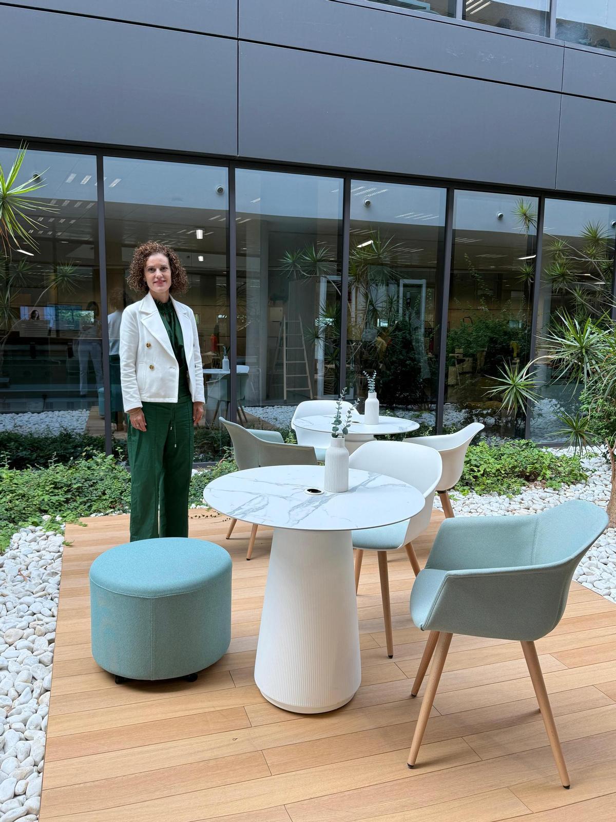 Otra imagen de la nueva presidenta de Fundeun, Carmen Berbegal.