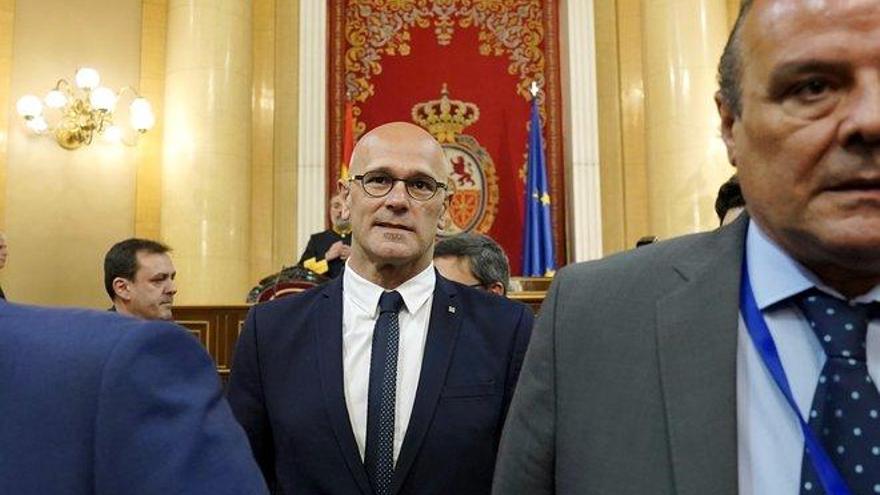 El Senado revisa los efectos de la suspensión de Romeva