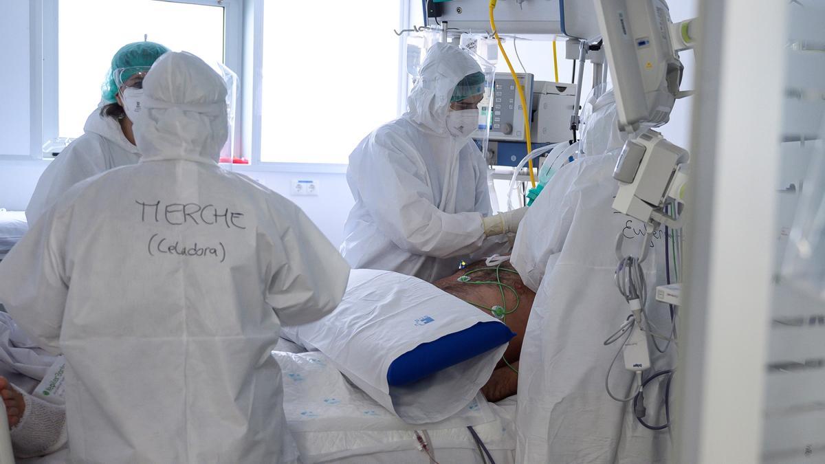 Termina el polémico tratamiento de ozono a un paciente covid en Vila-real