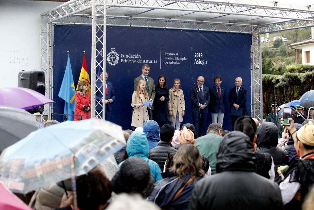 Un día histórico para Asiegu, Pueblo Ejemplar 2019