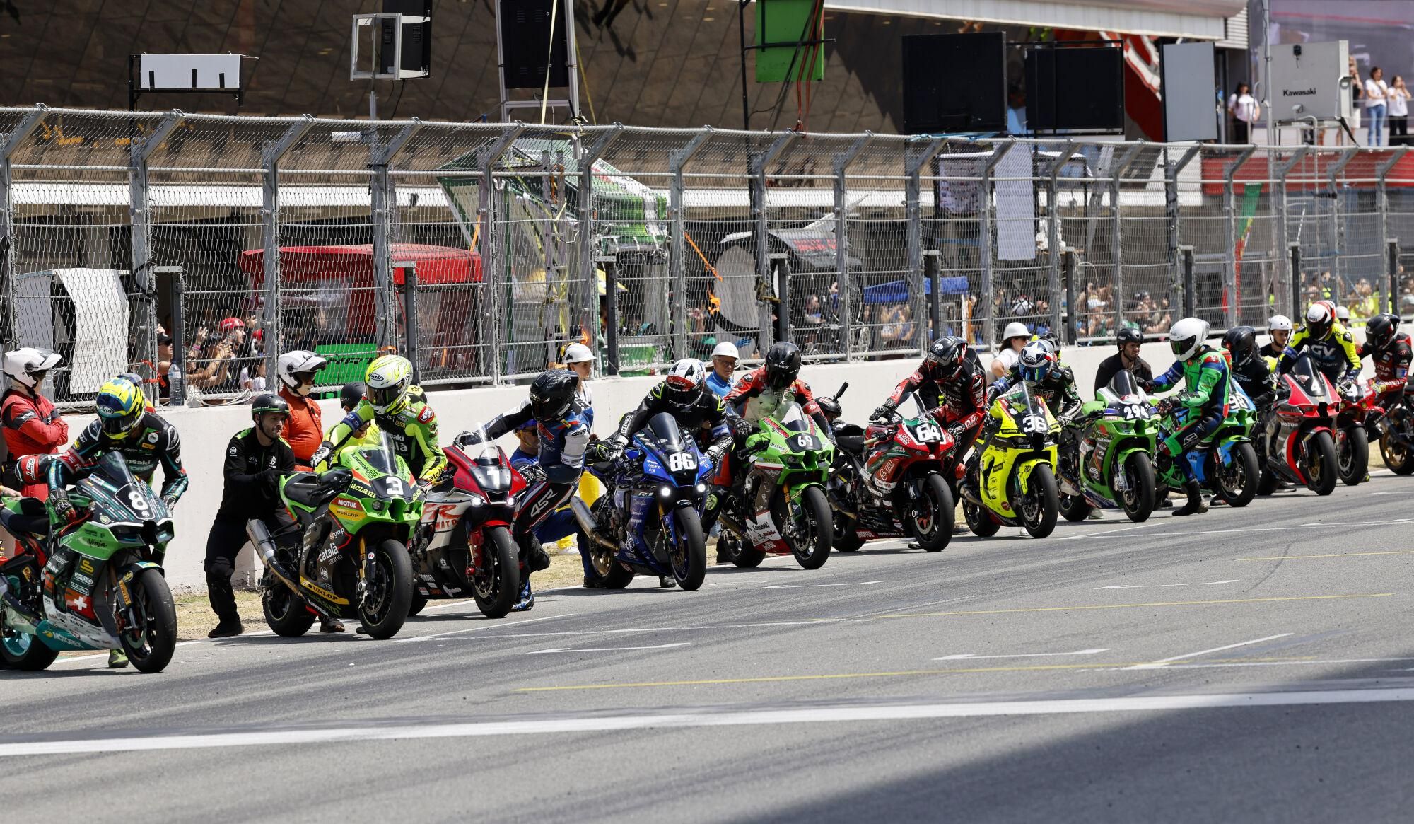 Imatges de les 24 hores de Montmeló de motociclisme 2025