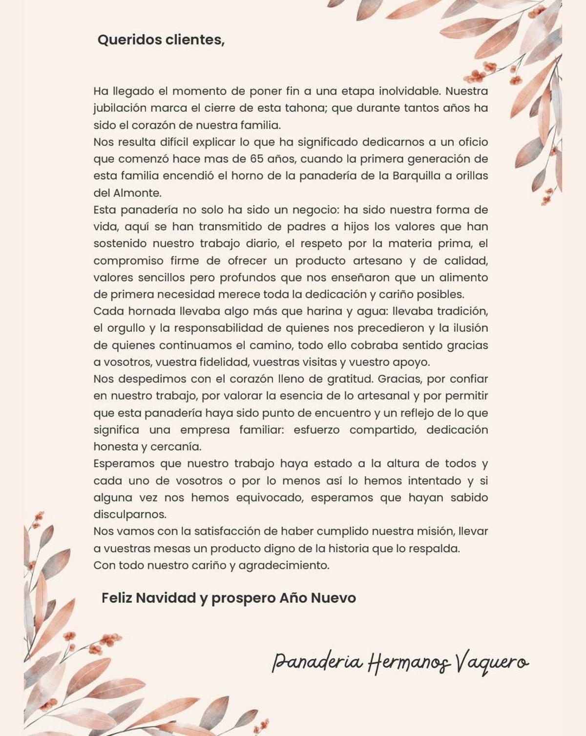 Imagen de la carta completa.
