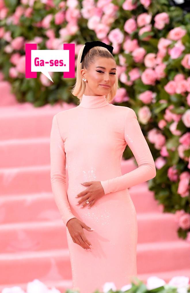 Hailey Bieber en la Gala del Met