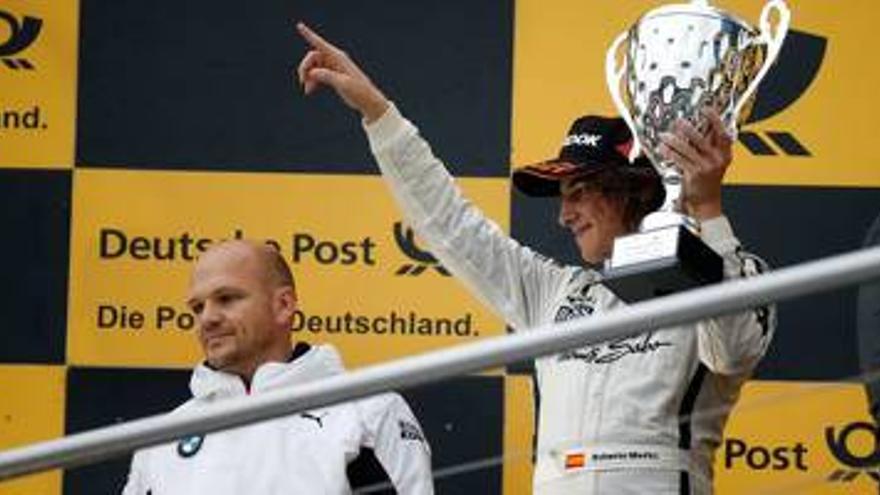 Merhi sube al podio en Hockenheim