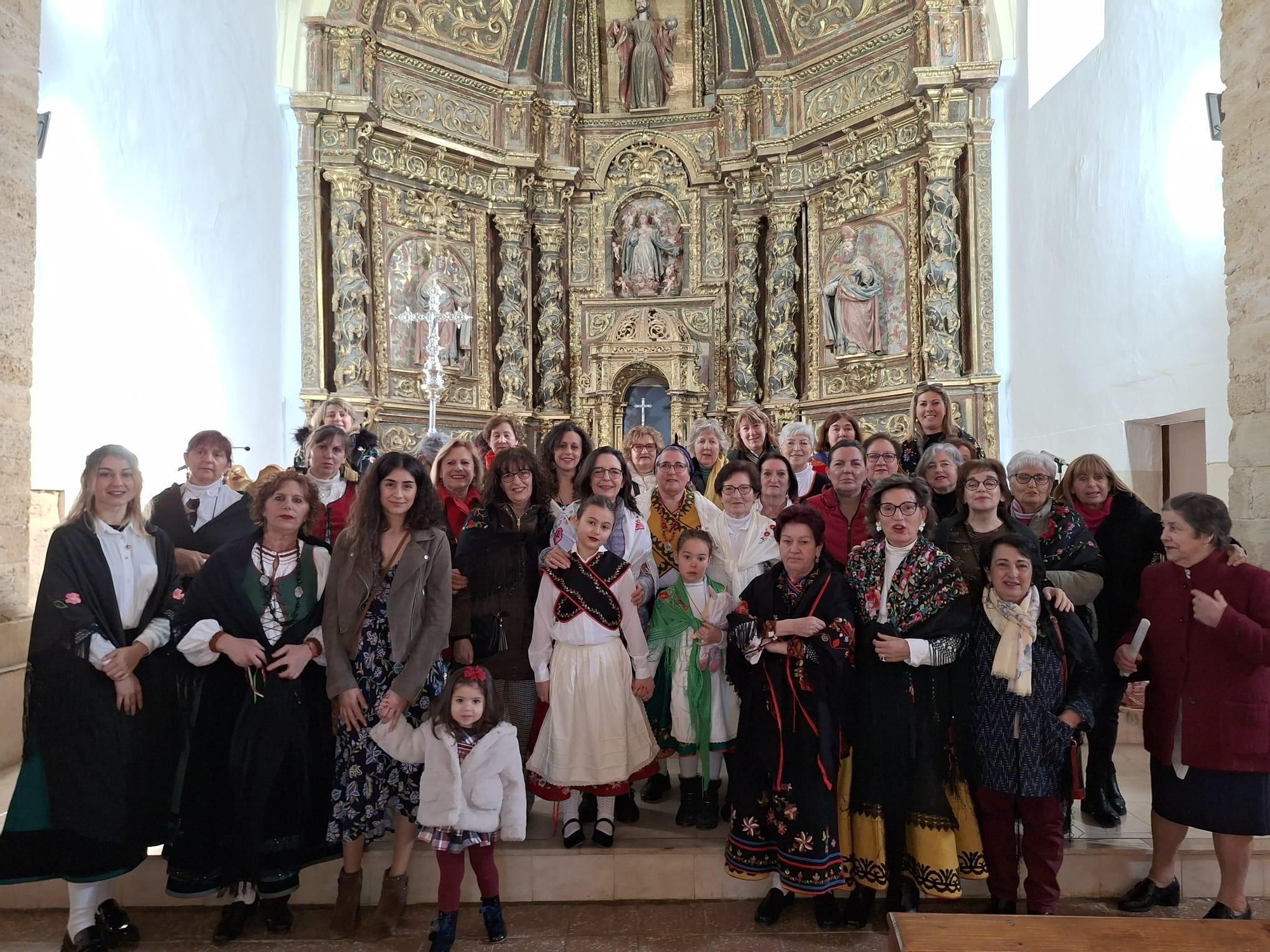 Fiesta de las Águedas en Matilla de Arzón.