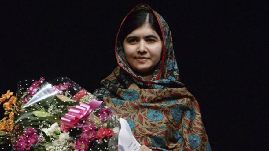 Malala Yousafzai recibe el premio Nobel de La Paz
