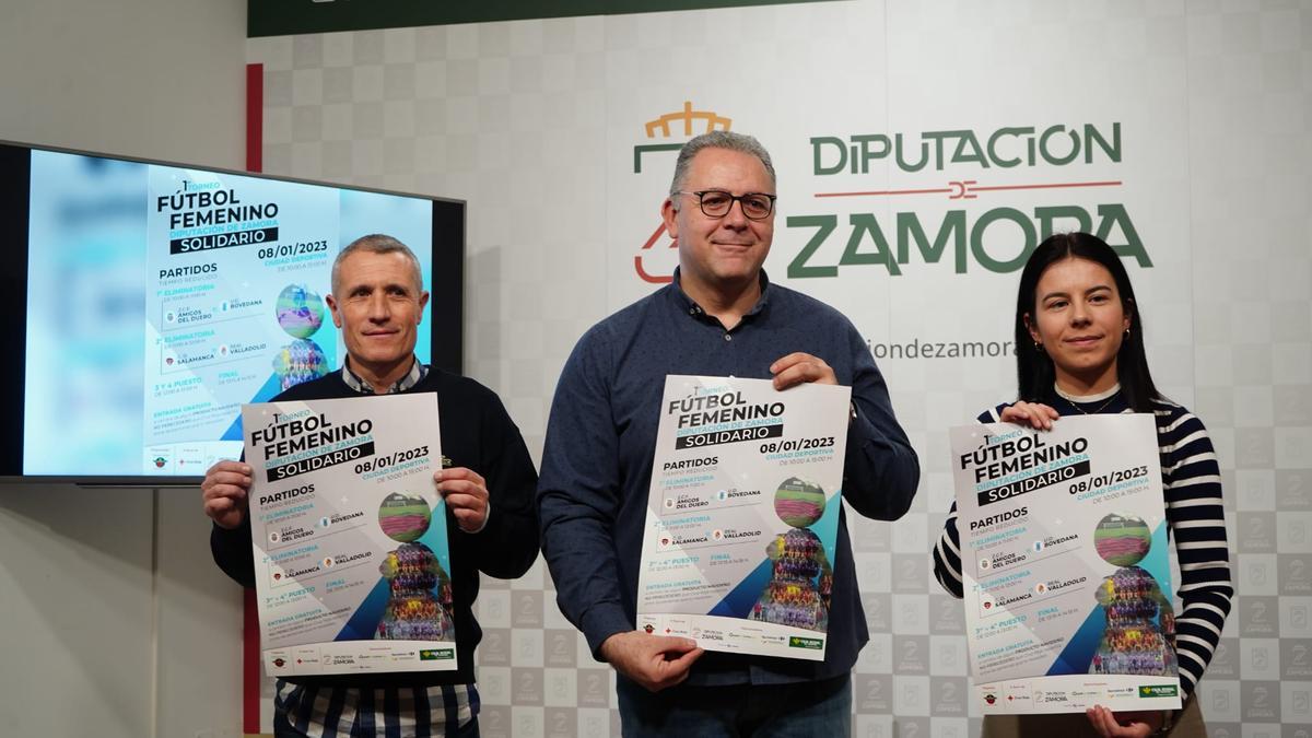 Presentación del I Torneo Fútbol Femenino Diputación de Zamora.