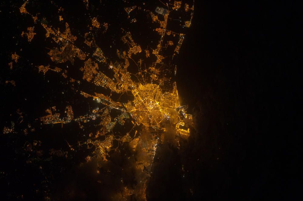 Valencia de noche, 2012.