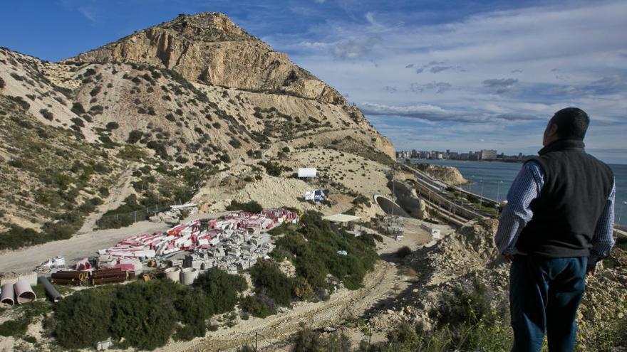 Las obras paradas en el túnel de la Serra Grossa