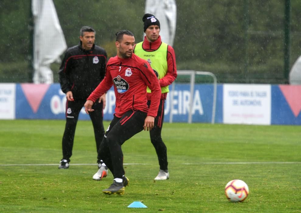 El técnico José Luis Martí programa una sesión de una hora de duración con el objetivo de dosificar las fuerzas de sus futbolistas.