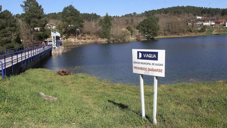 Embalse de Cachamuíña, en Ourense. // I. Osorio