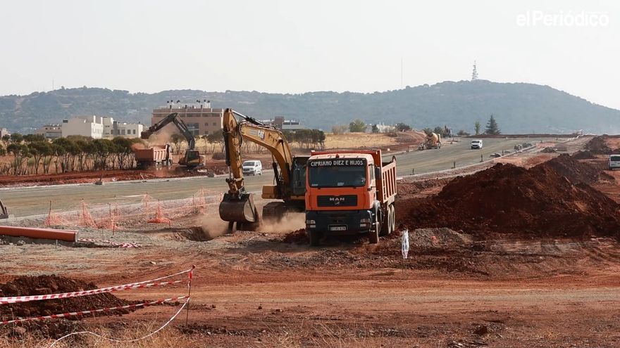 Video | Así avanza la obra de la Ronda Sur de Cáceres