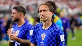 Histórico Modric: seguirá con Croacia a los 40 años