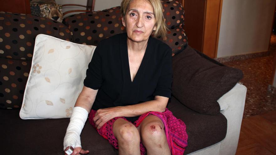 La mujer arrastrada por un autobús en Valencia relata la angustia que vivió