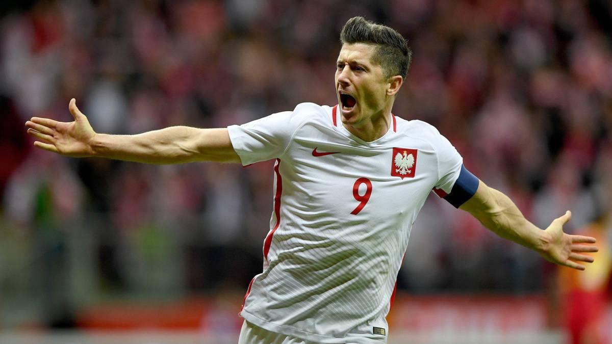 Lewandowski, con su selección