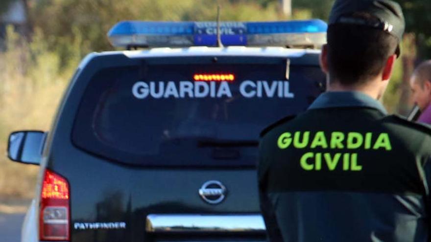 Un control de la Guardia Civil.