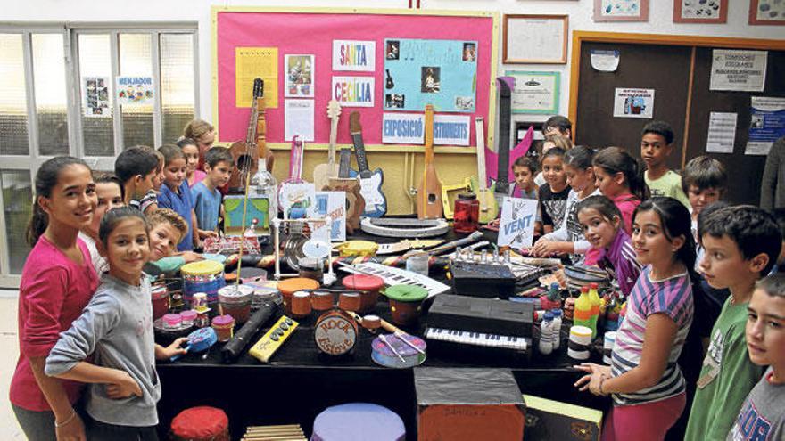 Els alumnes del CEIP Jaume I celebren Santa Cecília