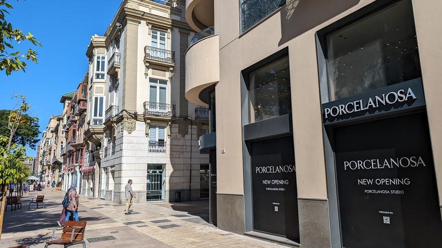 Porcelanosa ultima la apertura este mes de su tienda en la Alameda Principal de Málaga