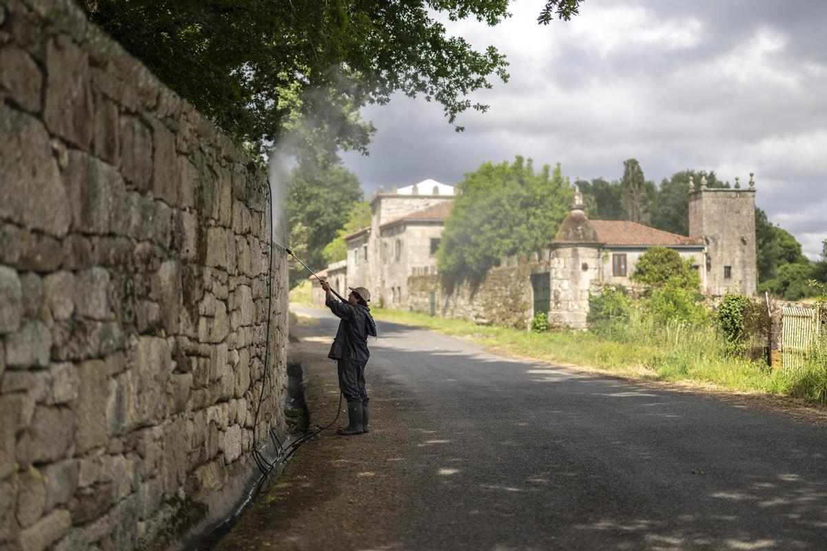 Piñor, pueblo gallego de poco más de mil vecinos en el que Julio Iglesias ha comprado casa